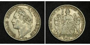 1 Gulden Königreich Württemberg (1806-1918) Silber Wilhelm I. (Württemberg)