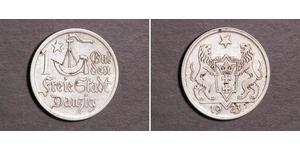 1 Gulden Gdansk (1920-1939) Silver 