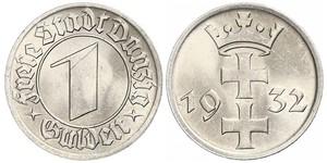 1 Gulden Gdansk (1920-1939)  