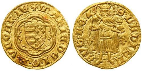 1 Gulden 匈牙利王国 金 Mary of Hungary (1371-1395)