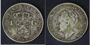 1 Gulden 荷兰王国 銀 威廉明娜 (荷兰)