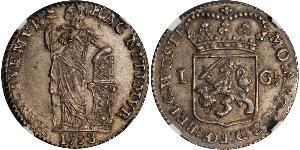 1 Gulden / 20 Stiver Königreich der Niederlande (1815 - ) Silber 