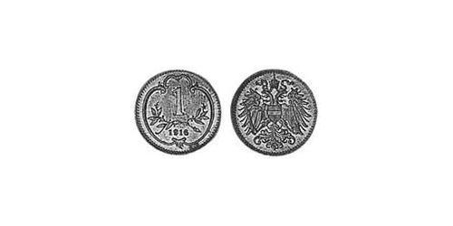 1 Heller Austria-Hungary (1867-1918) Bronze 