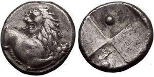 1 Hemidrachm Grèce antique (1100BC-330) Argent 