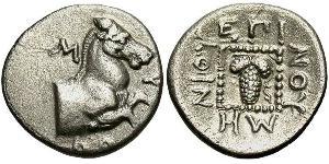 1 Hemidrachm Grèce antique (1100BC-330) Argent 