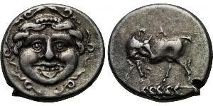 1 Hemidrachm Grecia antica (1100BC-330) Argento 