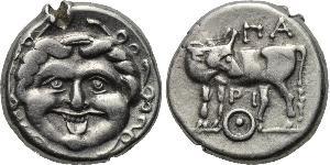 1 Hemidrachm Grecia antica (1100BC-330) Argento 