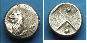 1 Hemidrachm Grecia antica (1100BC-330) Argento 