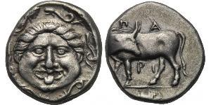 1 Hemidrachm Grecia antica (1100BC-330) Argento 