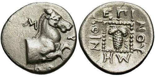 1 Hemidrachm Grecia antica (1100BC-330) Argento 
