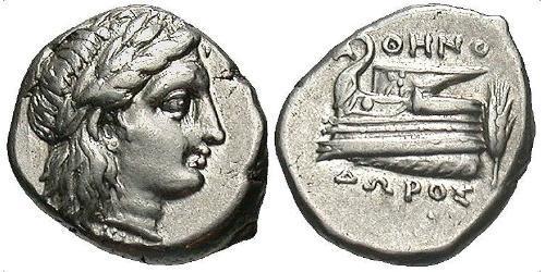 1 Hemidrachm Antikes Griechenland (1100BC-330) Silber 