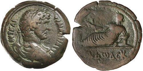 1 Hemidrachm Римський Єгипет (30BC – 641)  Адріан (76 - 138) 