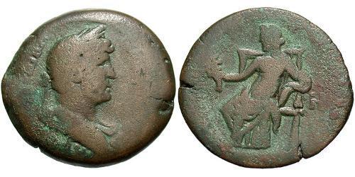 1 Hemidrachm Римская империя (27BC-395) Бронза Адриан (76 - 138) 