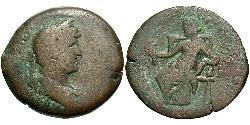 1 Hemidrachm Римська імперія (27BC-395) Бронза Адріан (76 - 138) 