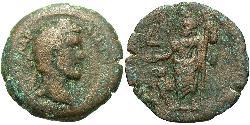 1 Hemidrachm Римська імперія (27BC-395) Бронза Антоній Пій  (86-161)