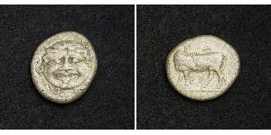 1 Hemidrachm Древняя Греция (1100BC-330) Серебро 