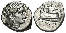 1 Hemidrachm Стародавня Греція (1100BC-330) Срібло 