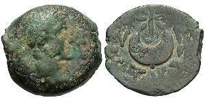 1 Hemiobol Römische Kaiserzeit (27BC-395) Bronze Augustus (63BC- 14) 