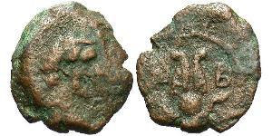 1 Hemiobol Impero romano (27BC-395) Bronzo Antonino Pio  (86-161)