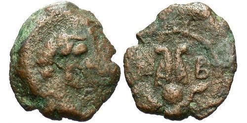 1 Hemiobol Impero romano (27BC-395) Bronzo Antonino Pio  (86-161)