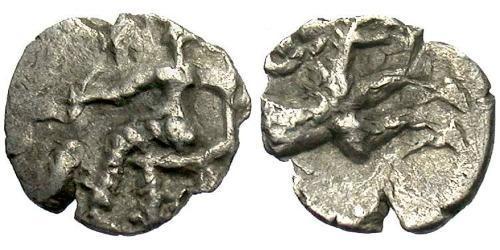 1 Hemiobol Antigua Grecia (1100BC-330) Plata 