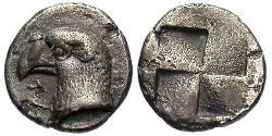 1 Hemiobol Стародавня Греція (1100BC-330) Срібло 
