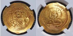 1 Histamenon Byzantinisches Reich (330-1453) Gold Constantine IX Monomachus (1000-1055)