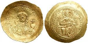 1 Histamenon Byzantinisches Reich (330-1453) Gold Constantine IX Monomachus (1000-1055)