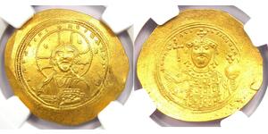1 Histamenon Imperio bizantino (330-1453) Oro Constantino IX Monómaco (1000-1055)