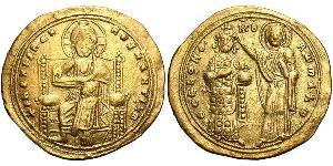 1 Histamenon Impero bizantino (330-1453) Oro Romano III Argiro (968-1034)