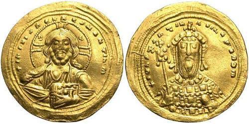 1 Histamenon Византийская империя (330-1453) Золото Константин VIII (960-1028)
