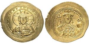 1 Histamenon Візантійська імперія (330-1453) Золото Констянти́н IX Монома (1000-1055)