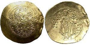 1 Hyperpyron Візантійська імперія (330-1453) Золото Мануїл I(1118-1180)