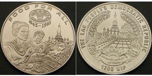 1 Kip 老挝 (1953 - )  