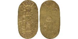 1 Koban Tokugawa shogunate (1600-1868) Gold 