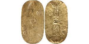 1 Koban Shogunato Tokugawa (1600-1868) Oro 