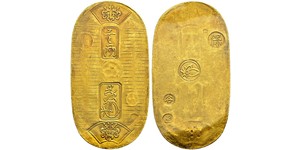 1 Koban Сьоґунат Едо (1600-1868) Золото 