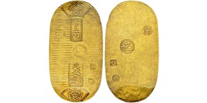 1 Koban Сьоґунат Едо (1600-1868) Золото 