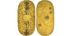 1 Koban Сёгунат Токугава (1600-1868) Золото 