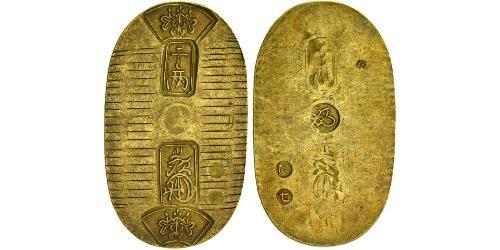 1 Koban Сёгунат Токугава (1600-1868) Золото Emperor Kōmei (1831 - 1867)