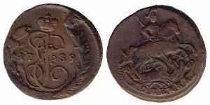 1 Kopeck Russian Empire (1720-1917) Copper Catherine II (1729-1796)