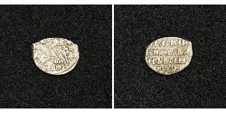 1 Kopek Zarato ruso (1547-1721) Plata 