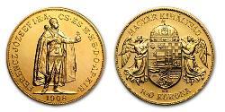 1 Korona Reino de Hungría (1000-1918) Oro 