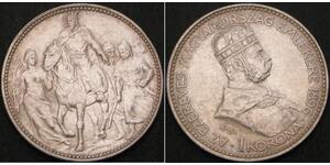 1 Korona Österreich-Ungarn (1867-1918) Silber Franz Joseph I (1830 - 1916)