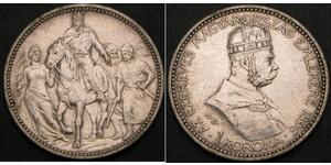 1 Korona Австро-Венгрия (1867-1918) Серебро Франц Иосиф I (1830 - 1916)