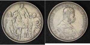 1 Korona Австро-Венгрия (1867-1918) Серебро Франц Иосиф I (1830 - 1916)