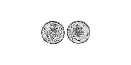 1 Kreuzer Électorat de Bavière (1623 - 1806) Argent 