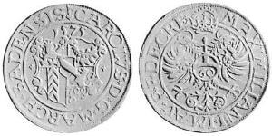 1 Kreuzer Margraviato di Baden (1112 - 1803) Argento 