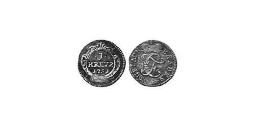1 Kreuzer Margraviat de Bade-Durlach (1535 - 1771) Billon Argent 