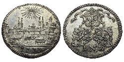 1 Kreuzer Deutschland Billon Silber 